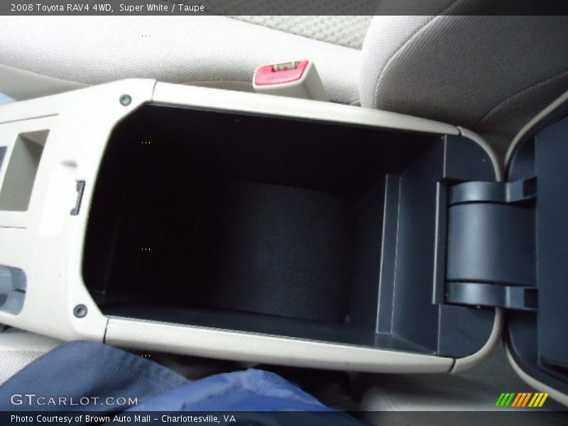 Super White / Taupe 2008 Toyota RAV4 4WD