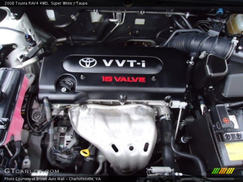 Super White / Taupe 2008 Toyota RAV4 4WD