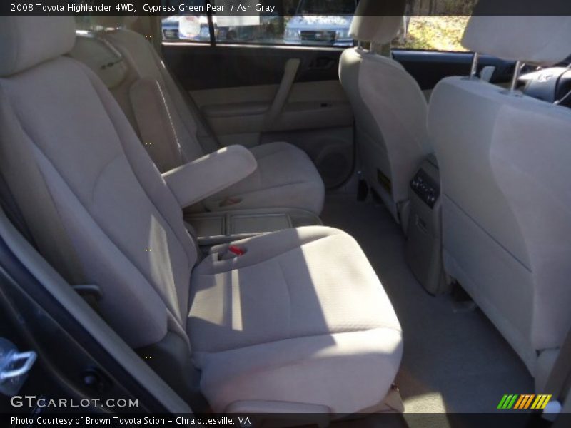 Cypress Green Pearl / Ash Gray 2008 Toyota Highlander 4WD