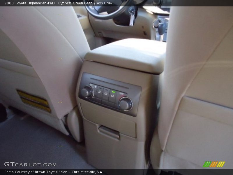 Cypress Green Pearl / Ash Gray 2008 Toyota Highlander 4WD