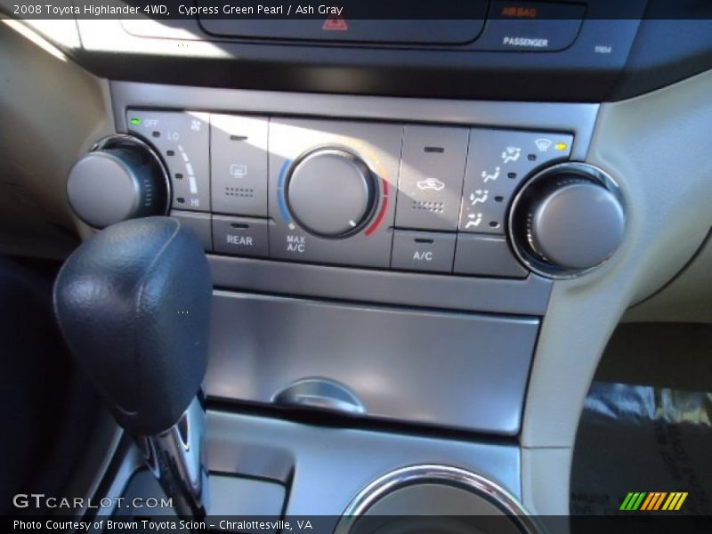 Cypress Green Pearl / Ash Gray 2008 Toyota Highlander 4WD