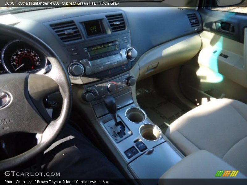 Cypress Green Pearl / Ash Gray 2008 Toyota Highlander 4WD