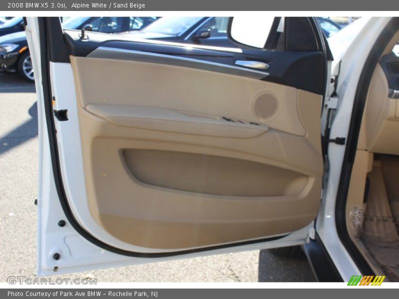 Alpine White / Sand Beige 2008 BMW X5 3.0si