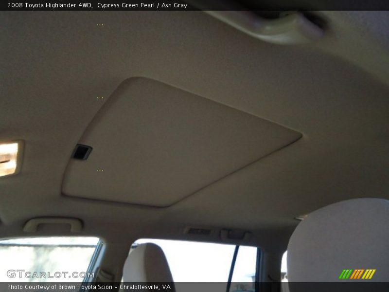 Cypress Green Pearl / Ash Gray 2008 Toyota Highlander 4WD