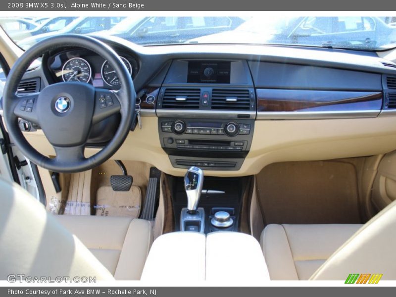 Alpine White / Sand Beige 2008 BMW X5 3.0si