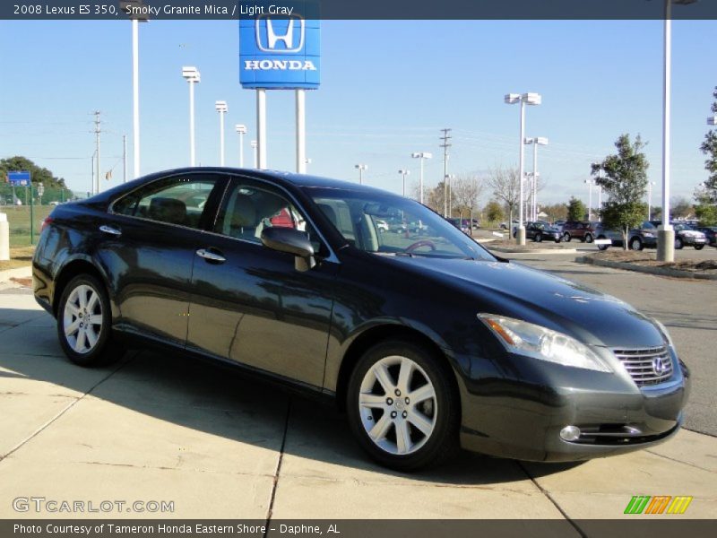 Smoky Granite Mica / Light Gray 2008 Lexus ES 350