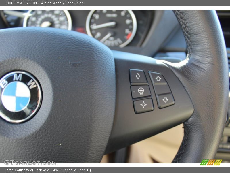 Alpine White / Sand Beige 2008 BMW X5 3.0si