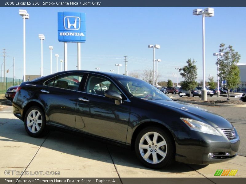 Smoky Granite Mica / Light Gray 2008 Lexus ES 350