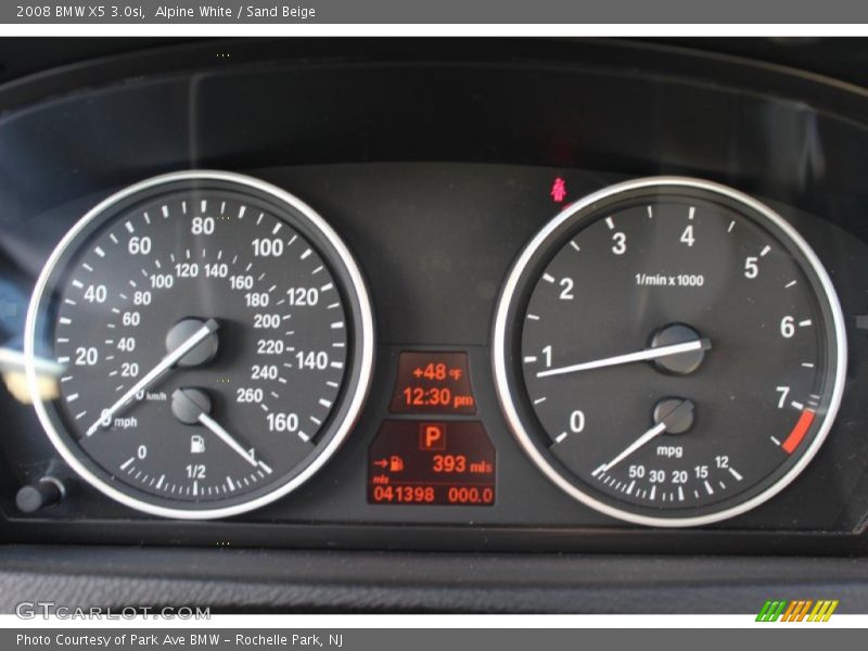 Alpine White / Sand Beige 2008 BMW X5 3.0si