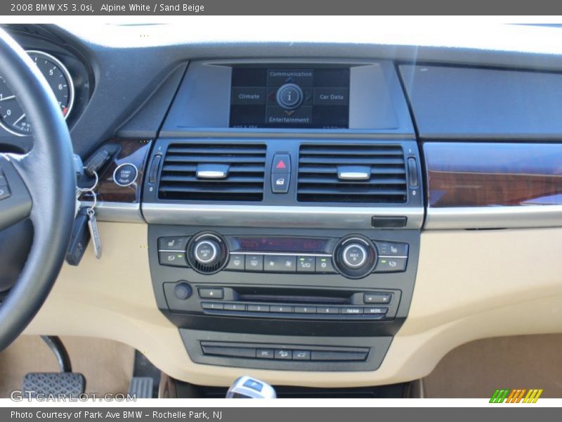 Alpine White / Sand Beige 2008 BMW X5 3.0si