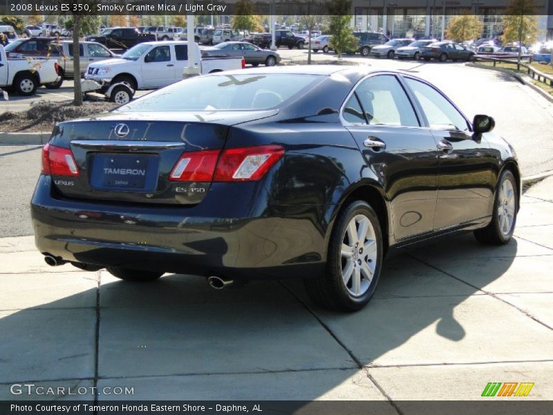 Smoky Granite Mica / Light Gray 2008 Lexus ES 350
