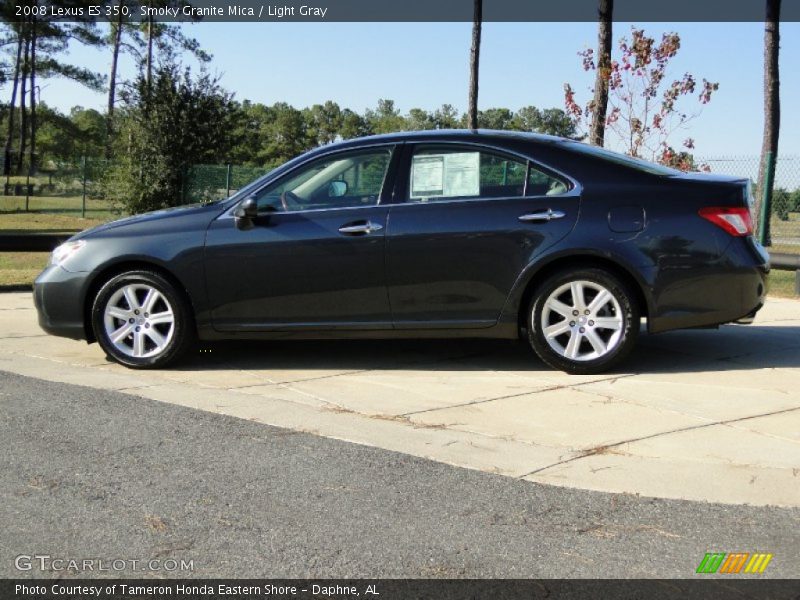 Smoky Granite Mica / Light Gray 2008 Lexus ES 350