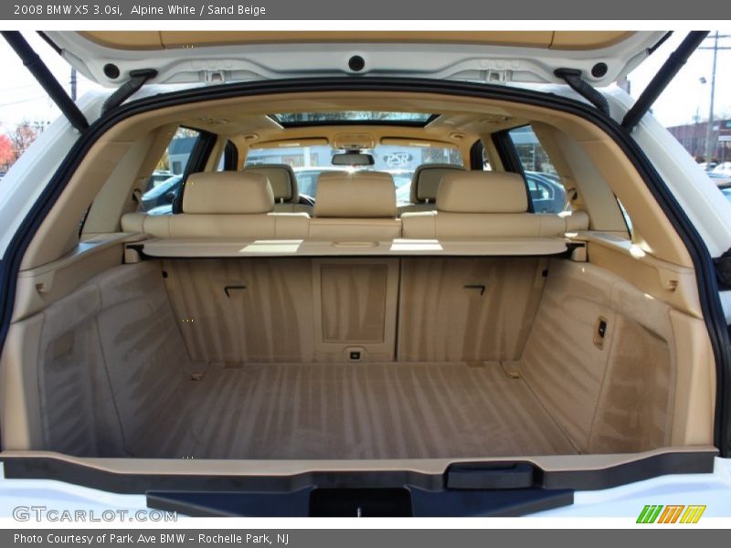 Alpine White / Sand Beige 2008 BMW X5 3.0si