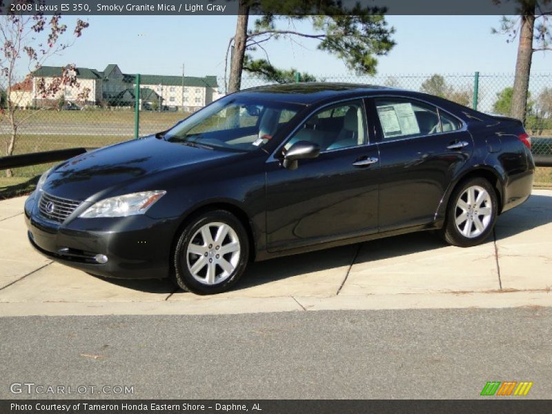 Smoky Granite Mica / Light Gray 2008 Lexus ES 350