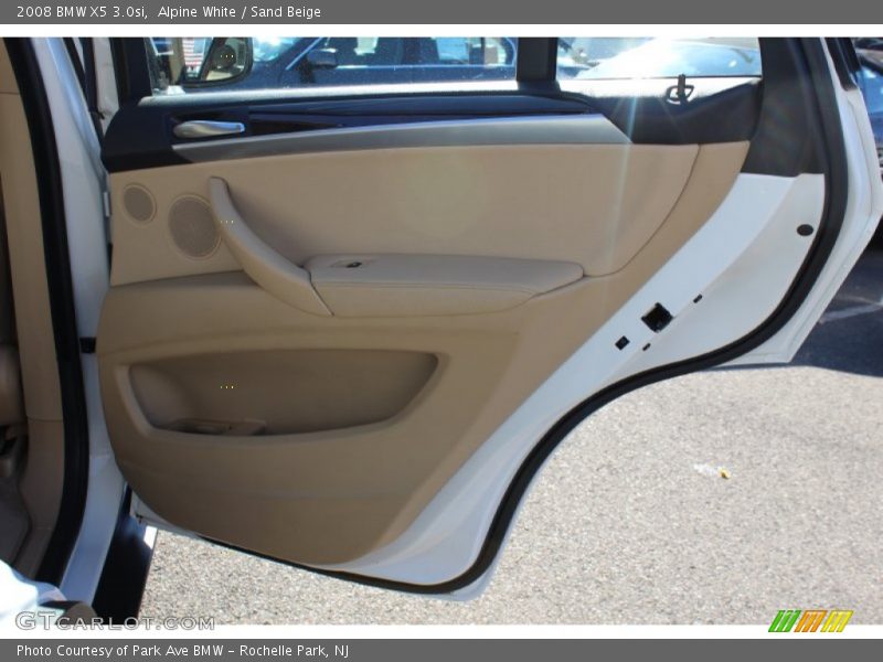 Alpine White / Sand Beige 2008 BMW X5 3.0si