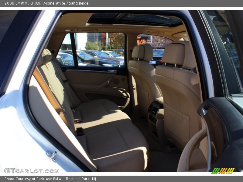 Alpine White / Sand Beige 2008 BMW X5 3.0si