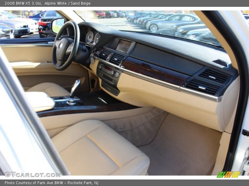 Alpine White / Sand Beige 2008 BMW X5 3.0si