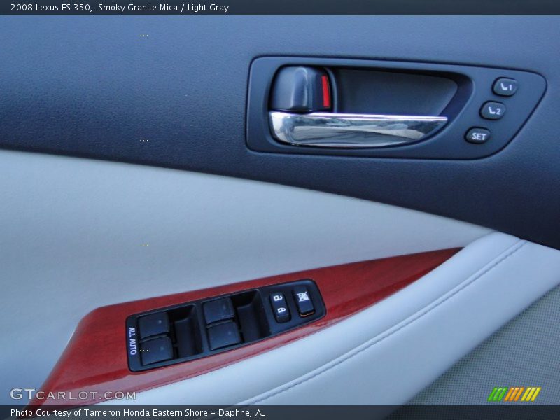 Smoky Granite Mica / Light Gray 2008 Lexus ES 350