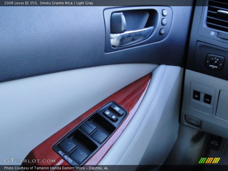 Smoky Granite Mica / Light Gray 2008 Lexus ES 350