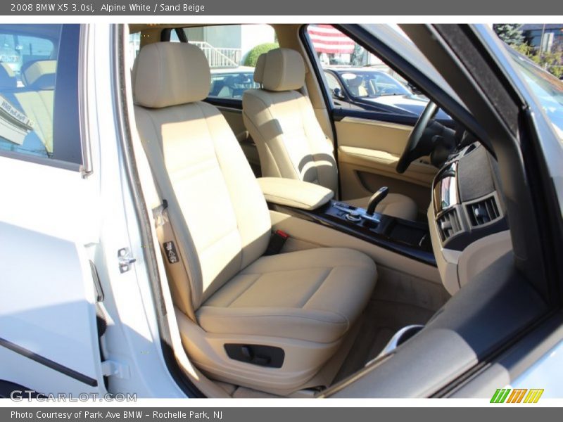 Alpine White / Sand Beige 2008 BMW X5 3.0si