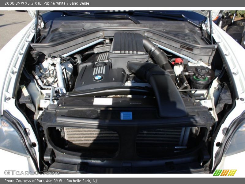 Alpine White / Sand Beige 2008 BMW X5 3.0si