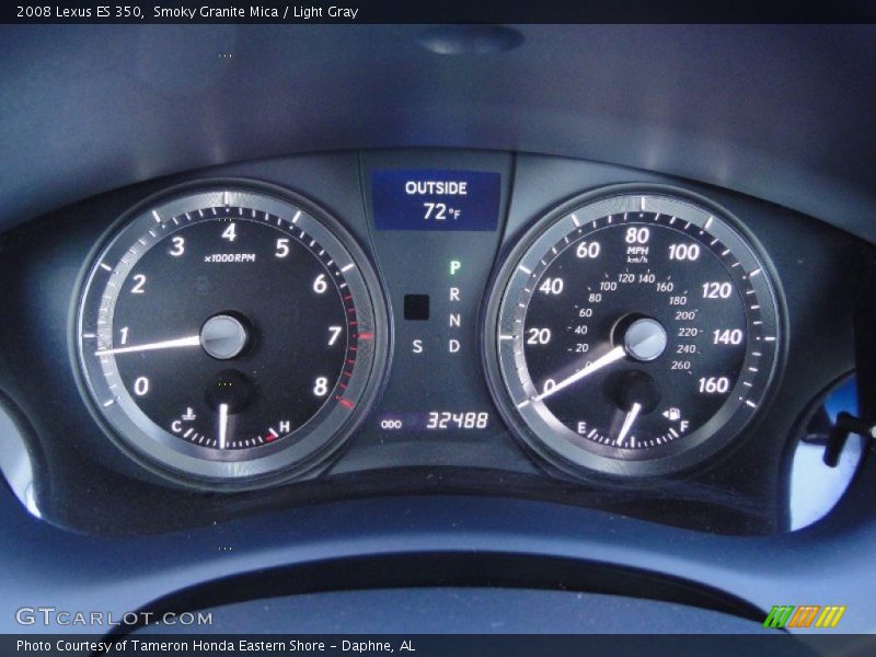 Smoky Granite Mica / Light Gray 2008 Lexus ES 350