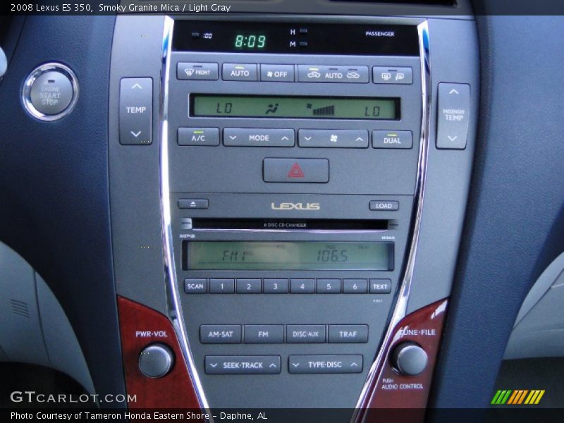 Smoky Granite Mica / Light Gray 2008 Lexus ES 350