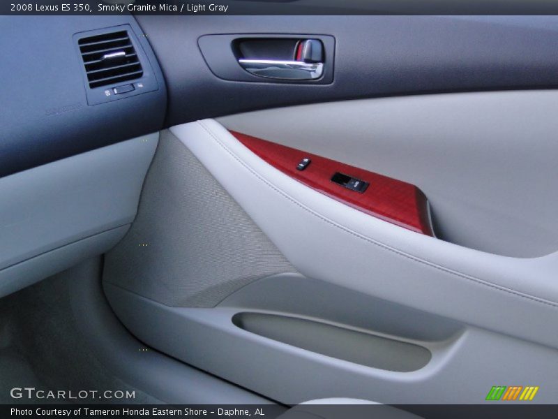 Smoky Granite Mica / Light Gray 2008 Lexus ES 350