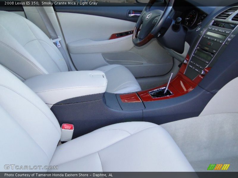 Smoky Granite Mica / Light Gray 2008 Lexus ES 350