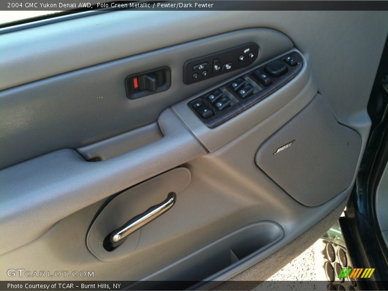 Polo Green Metallic / Pewter/Dark Pewter 2004 GMC Yukon Denali AWD