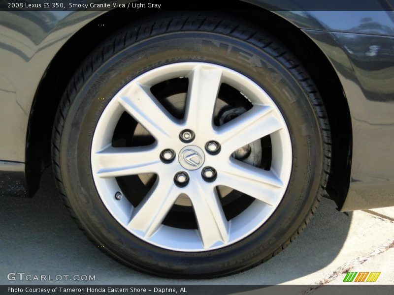 Smoky Granite Mica / Light Gray 2008 Lexus ES 350