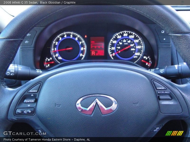 Black Obsidian / Graphite 2008 Infiniti G 35 Sedan