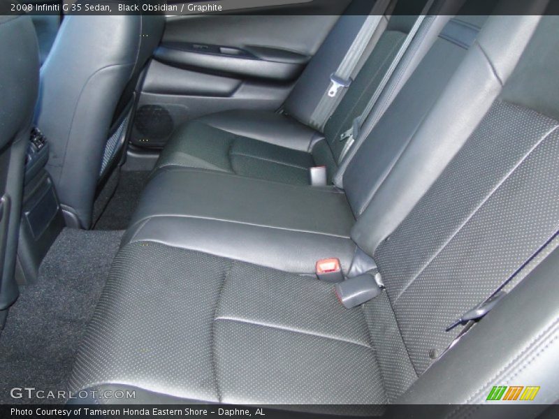Black Obsidian / Graphite 2008 Infiniti G 35 Sedan