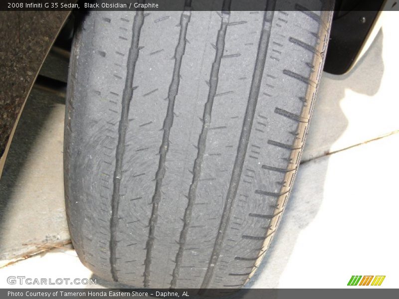 Black Obsidian / Graphite 2008 Infiniti G 35 Sedan