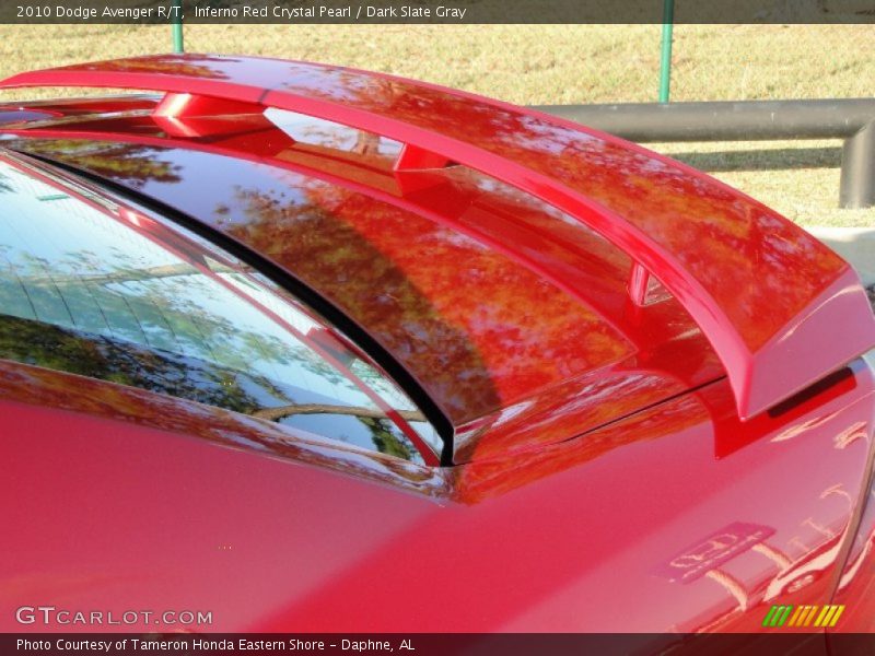 Inferno Red Crystal Pearl / Dark Slate Gray 2010 Dodge Avenger R/T