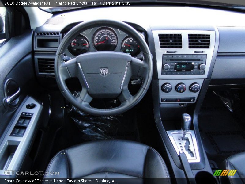 Inferno Red Crystal Pearl / Dark Slate Gray 2010 Dodge Avenger R/T