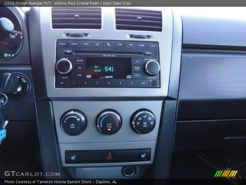 Inferno Red Crystal Pearl / Dark Slate Gray 2010 Dodge Avenger R/T