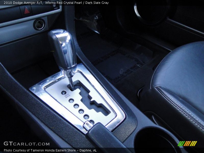 Inferno Red Crystal Pearl / Dark Slate Gray 2010 Dodge Avenger R/T