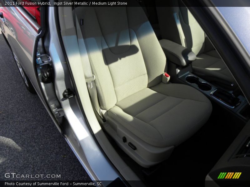 Ingot Silver Metallic / Medium Light Stone 2011 Ford Fusion Hybrid