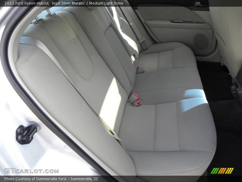 Ingot Silver Metallic / Medium Light Stone 2011 Ford Fusion Hybrid