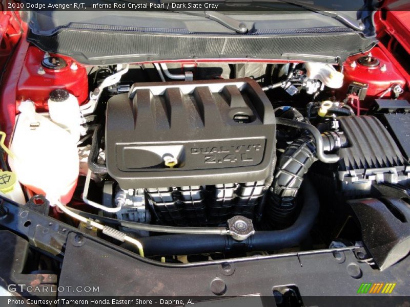 Inferno Red Crystal Pearl / Dark Slate Gray 2010 Dodge Avenger R/T