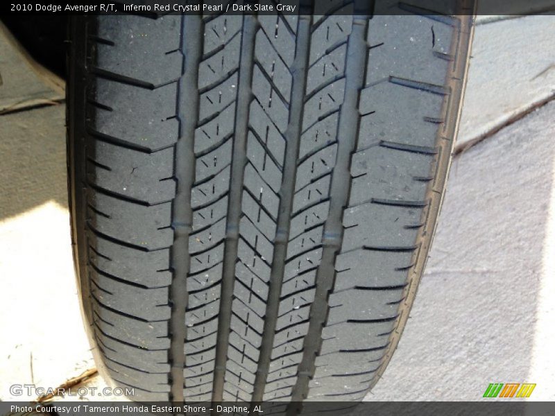 Inferno Red Crystal Pearl / Dark Slate Gray 2010 Dodge Avenger R/T