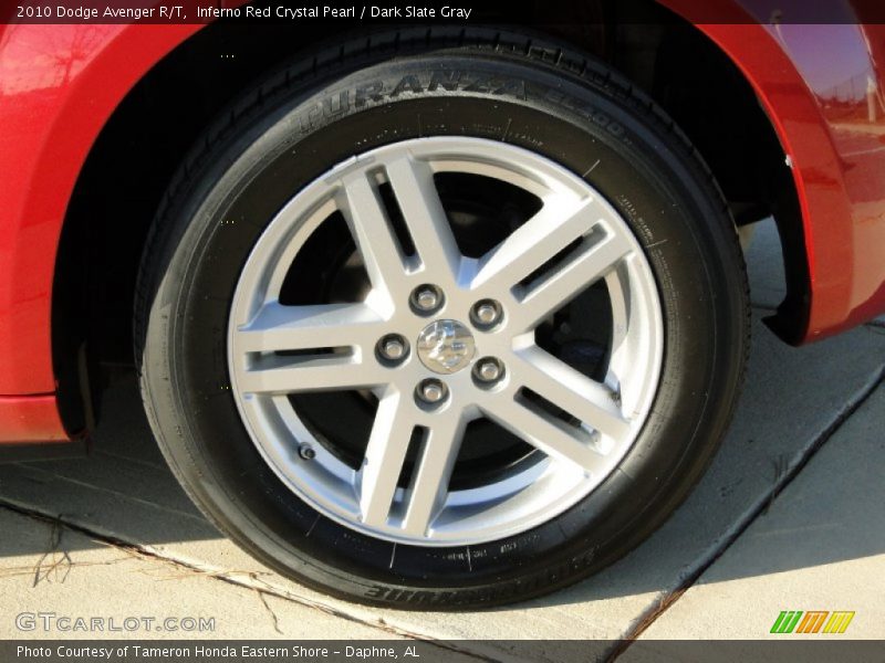 Inferno Red Crystal Pearl / Dark Slate Gray 2010 Dodge Avenger R/T