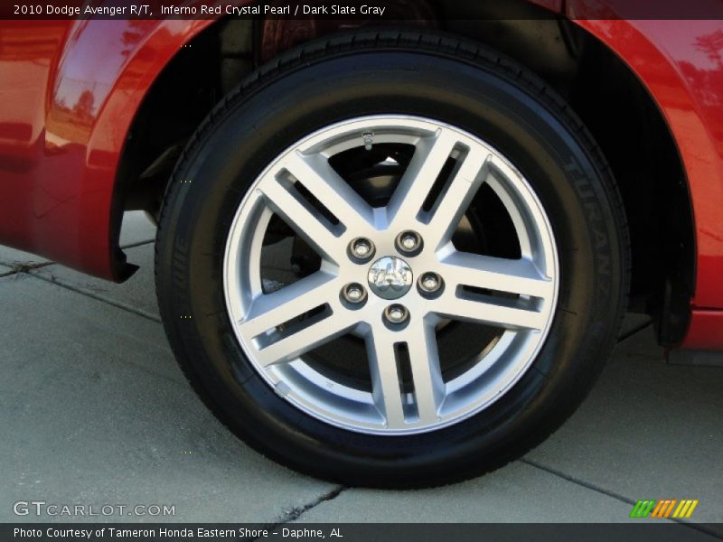 Inferno Red Crystal Pearl / Dark Slate Gray 2010 Dodge Avenger R/T