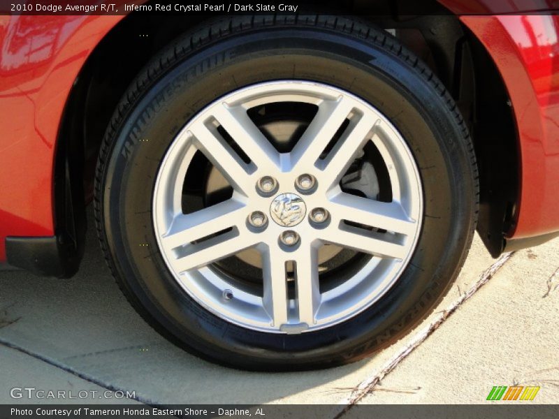 Inferno Red Crystal Pearl / Dark Slate Gray 2010 Dodge Avenger R/T