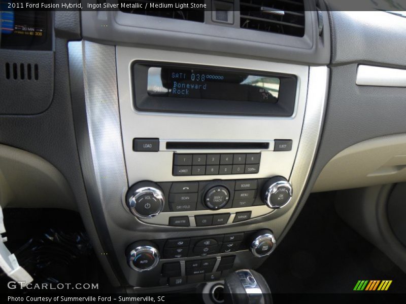 Controls of 2011 Fusion Hybrid