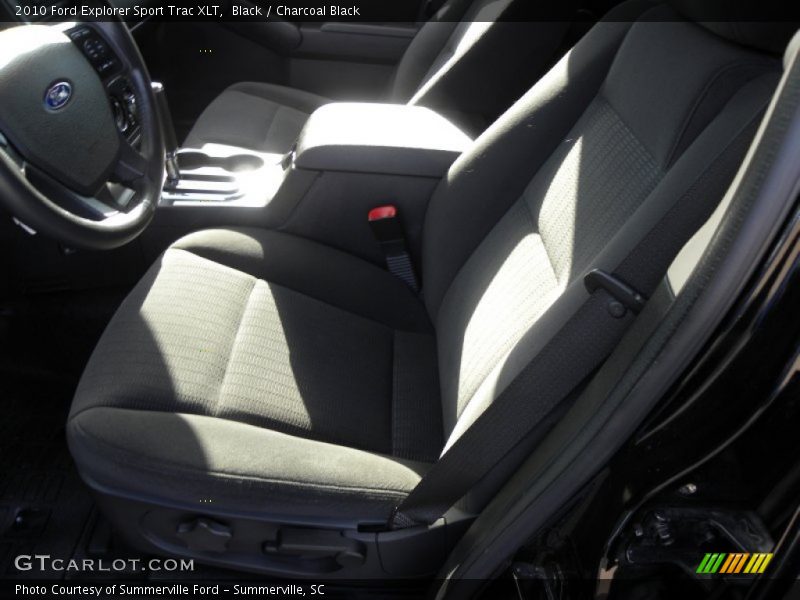 Black / Charcoal Black 2010 Ford Explorer Sport Trac XLT
