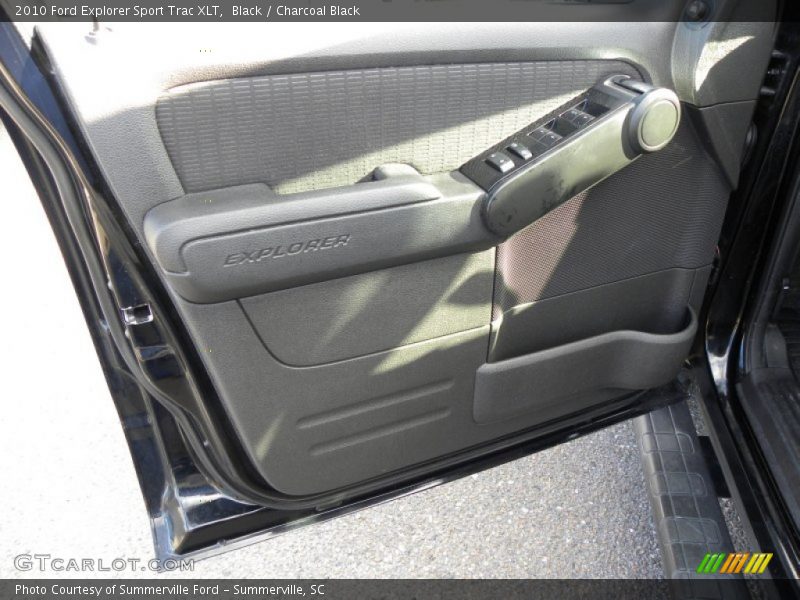 Black / Charcoal Black 2010 Ford Explorer Sport Trac XLT