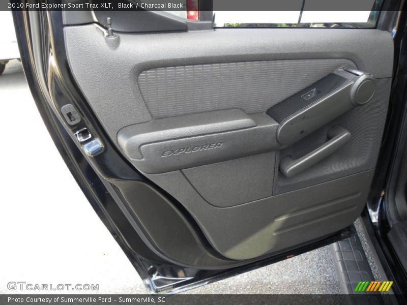 Black / Charcoal Black 2010 Ford Explorer Sport Trac XLT