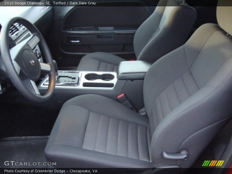 TorRed / Dark Slate Gray 2010 Dodge Challenger SE